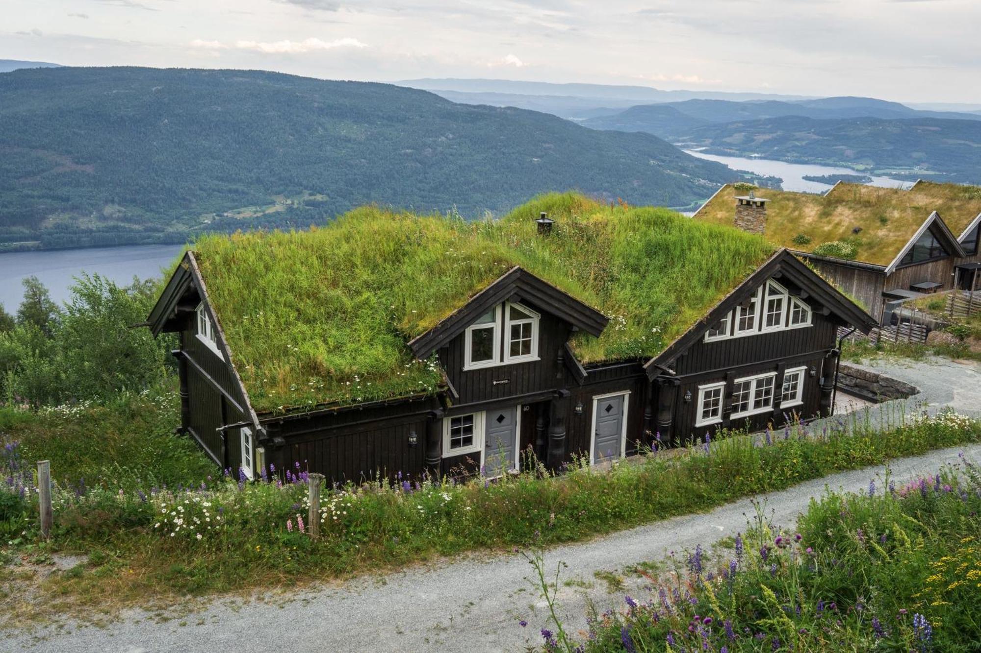 Norefjell - Storhytte Med Jacuzzi Og Fantastisk Beliggenhet Noresund ภายนอก รูปภาพ